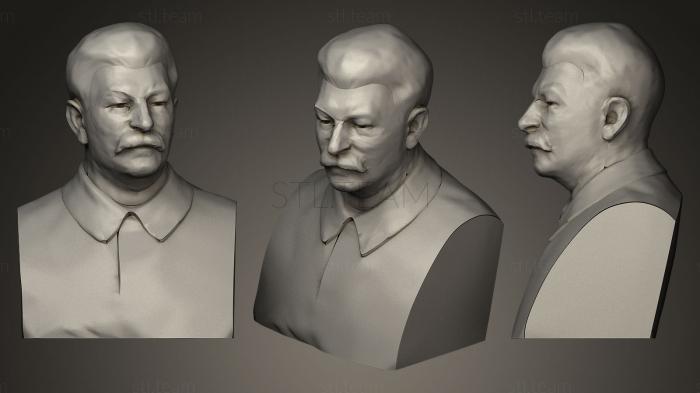 3D модель Иосиф Сталин (STL)